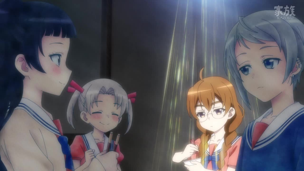 Постер аниме Четыре человека и ложь каждого